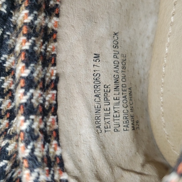 Steve Madden Women's Carrine Loafer Plaid Size 7.5 - Picture 5 of 5